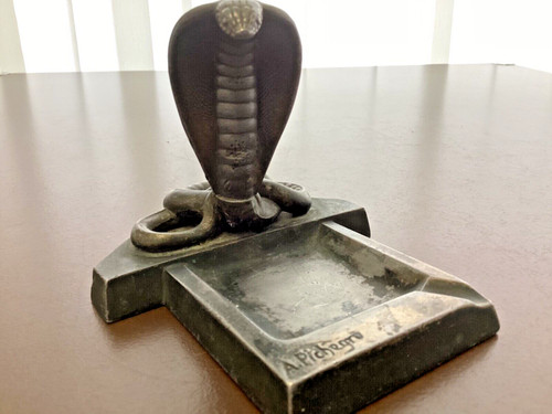 Aschenbecher art deco serpent - aschenbecher,