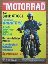 Das Motorrad 05/73 Test Suzuki