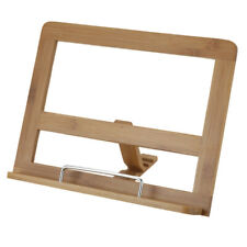 Kochbuchständer Bambus Kochbuchhalter Leseständer Buchständer Tablet Halter 