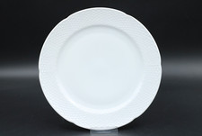 Winterling Kirchenlamitz weiß Speiseteller Teller aus Porzellan Relief Ø 25 cm