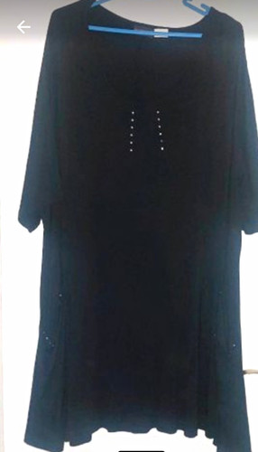 Miamoda damenkleid schwarz - damenkleid, gr