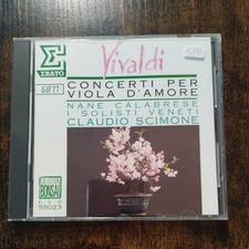 Vivaldi + CD + Concerti per viola d'amore (Erato) I Solisti Veneti/Scimone
