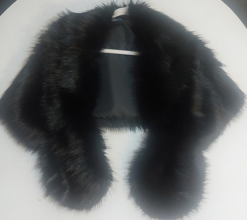Damen schwarz kunstfell - damen,