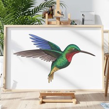 Vogel Tier v19 Schablone Malen