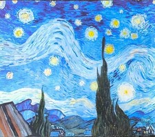 Van gogh sternennacht xxl - sternennacht,