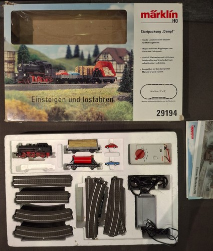 Startpackung dampf märklin - startpackung,