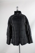 FILA schwarz-weiße Daunen-Jacke Herbst/Winter Gr.38/S Polyamid