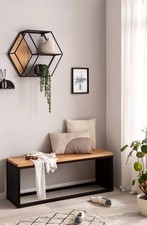 Sitzbank FineBuy Bettbank Holz