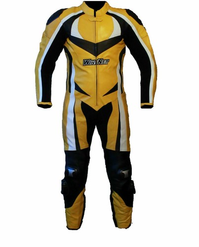 Motorradanzug gelbe farbe - motorradanzug,
