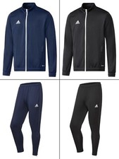 adidas Herren Trainingsjacke / Trainingshose "Entrada 22" Navy Blau / Schwarz