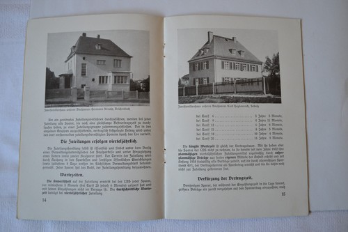 Alter werbe prospekt - werbe,