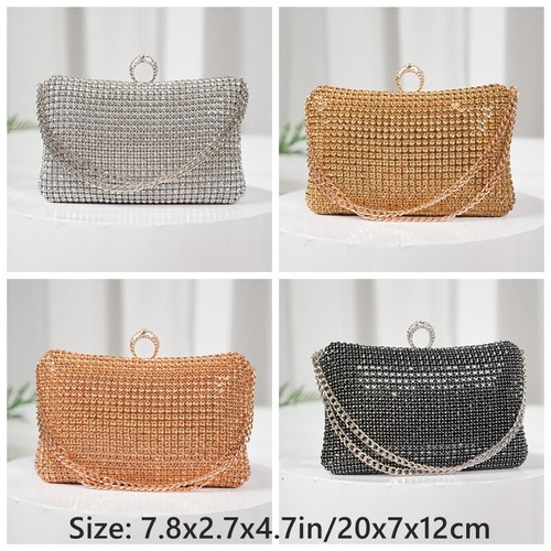 Damen strass handtasche - strass,