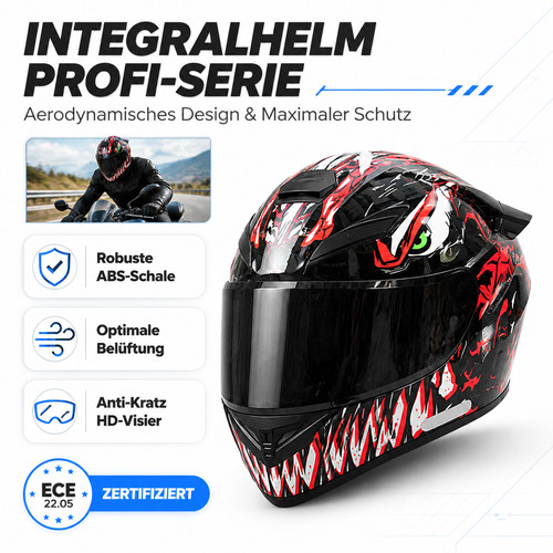 Helm motorradhelm rollerhelm - helm,
