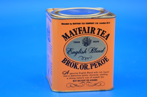 Vintage blechdose mayfair - blechdose, tea