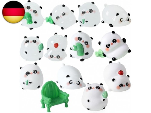 Leuchtende panda figuren - leuchtende,