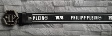 PHILIPP PLEIN LEATHER BELT PHILIPP PLEIN TM 1978 / 100 / NEU /