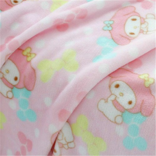 Cute melody pink flannel - pink,