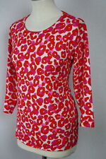 Damen Pullover Oberteil Pulli bunt Leoprint Viskose OVANTI Gr.42,44,46,48,50