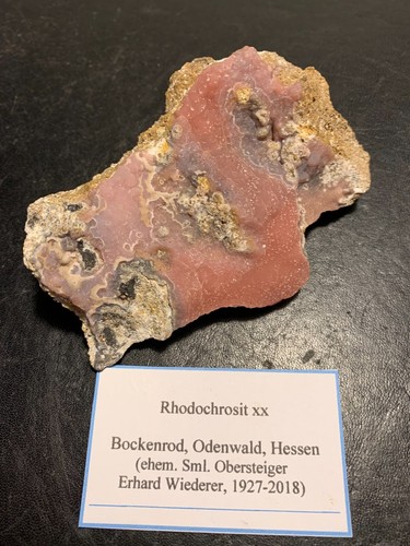 Rhodochrosit bockenrod - rhodochrosit,,