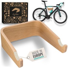 madeco Fahrrad Wandhalterung Holz FlyBike Rennrad Fahrradhalterung Wand Wohnung