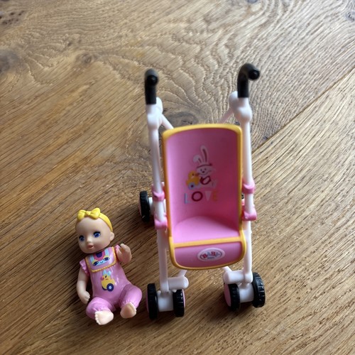 Baby born mini mit kinderwagen - mit,