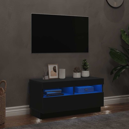 Schrank mit led lowboard - tv,
