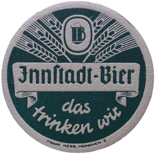 Alter bierdeckel innstadt - alter,