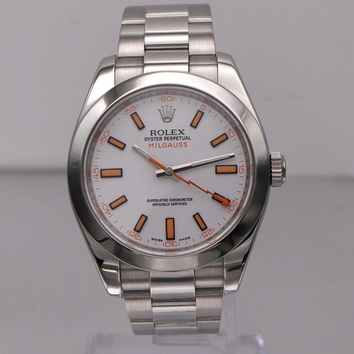 Rolex milgauss 40mm steel - rolex,