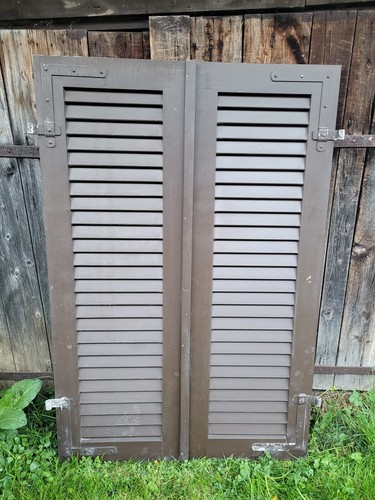 Paar fensterladen holz - paar,