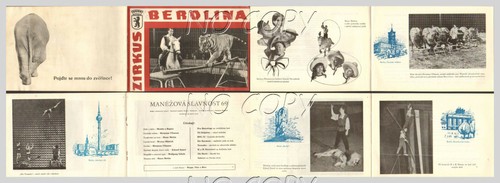 1969 zirkusprogramm zirkus - 1969,
