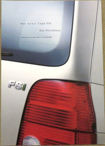 Lupo fsi preisliste price - preisliste,