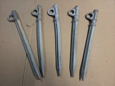 5x Erdanker mit Öse /