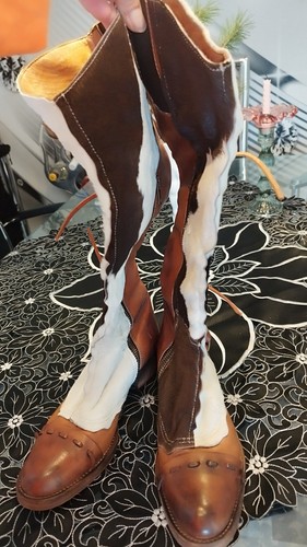 Echt leder stiefel - echt,