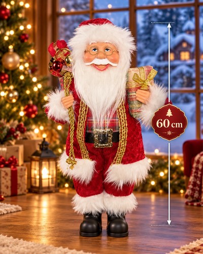 Xxl weihnachtsmann figur cm - figur, 60