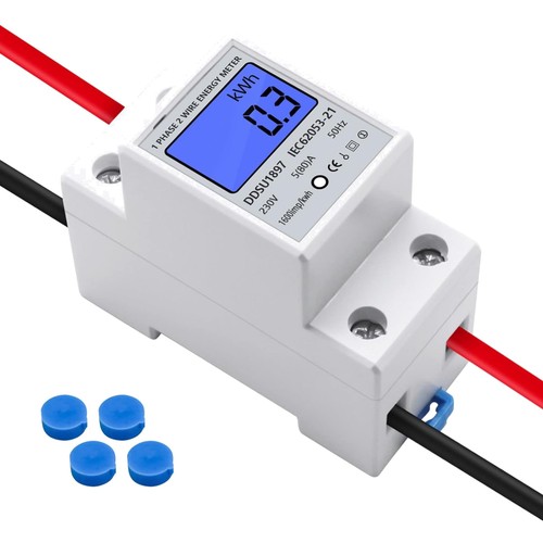 Stromzähler phasig lcd - 1,
