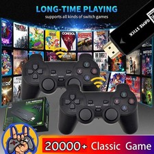 Retro konsole 20000+ Spiele 4K TV Video Game Stick mit 2 Wireless Controller~