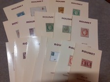 16 Auktionskataloge Frankreich - Roumet - 1996 - 2001
