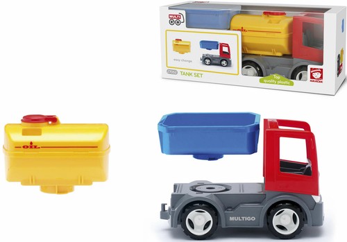 Multigo lkw set - 2in1, tankwagen