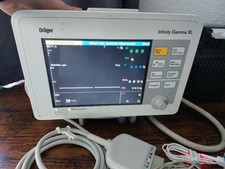 Dräger Infinity Gamma XL Patientenmonitor mit Dockingstation, EKG & SpO2-Kabel