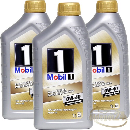 Mobil 40 3x1 liter - mobil,