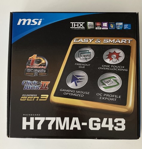 Msi h77ma g43 - msi, mainboard