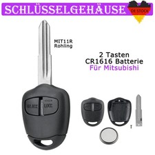 Schlüssel Gehäuse für Mitsubishi ASX Lancer Outlander Space Star Grandis 04-10