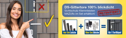 Mazufix sichtschutz tor - mazufix,