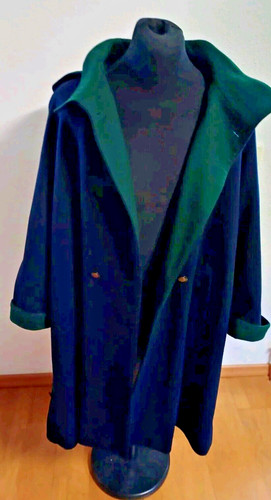 Lodenmantel damen blau mit - lodenmantel,