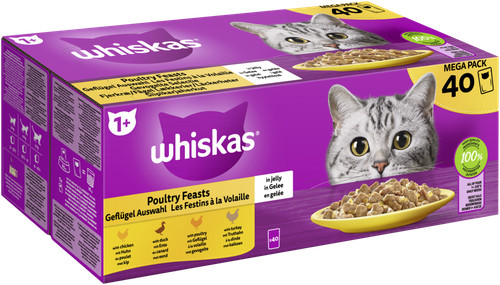 40x85g whiskas katzenfutter - 40x85g,