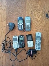 Konvolut Handys Sony CMD C1 Motorola C118 Siemens A65 LG KP107 Nokia3210 3310