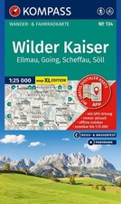 Kompass wanderkarte 134 wilder - wanderkarte,