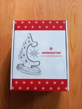 Herrnhuter Holztannenbäumchen Herrnhuter Stern Miniaturstern Weiß 8cm