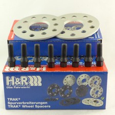 H&R Spurverbreiterung 10mm silber für Megane Scenic Modus Twingo Wind Zoe Smart