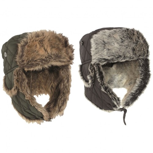 Wintermütze mit kunstpelz - mit,